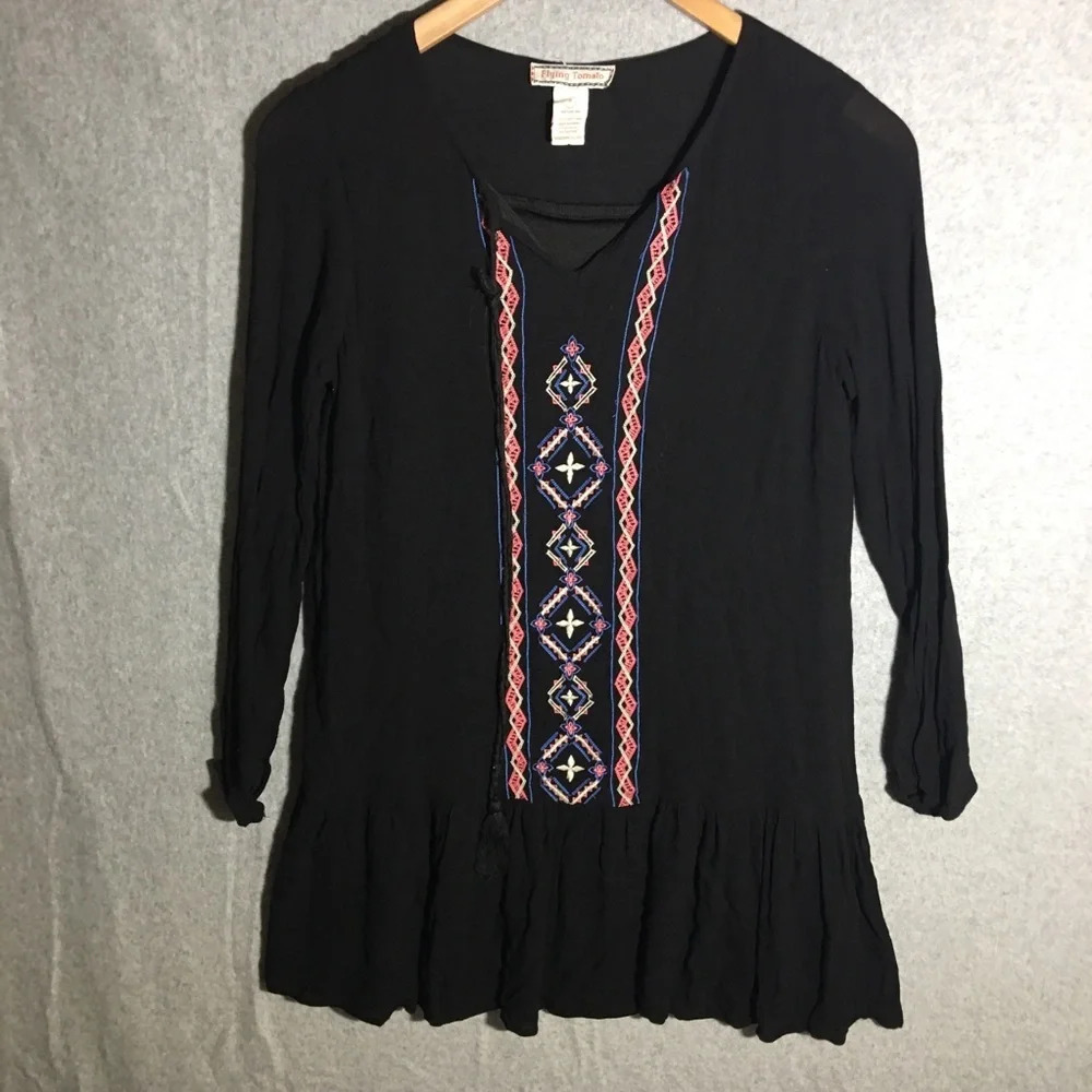 Womens Flying Tomato Dress Embroidery Feminine Sorority Summer Spring Casual